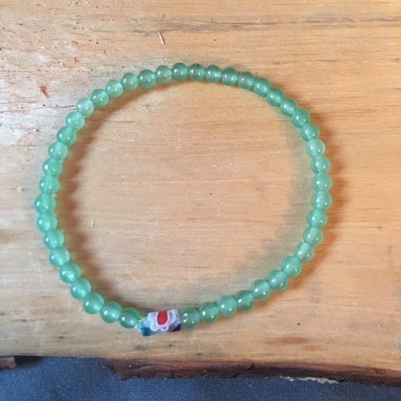❇️💚semiprecious aventurine mini bracelet - Picture 1 of 7